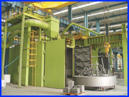 Trolley Type Shot Biasting Machine